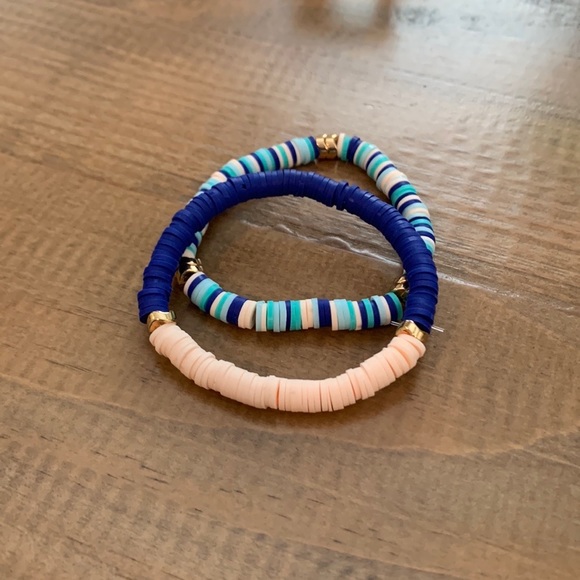 NEW CLAY beaded bracelet - Picture 2 of 2